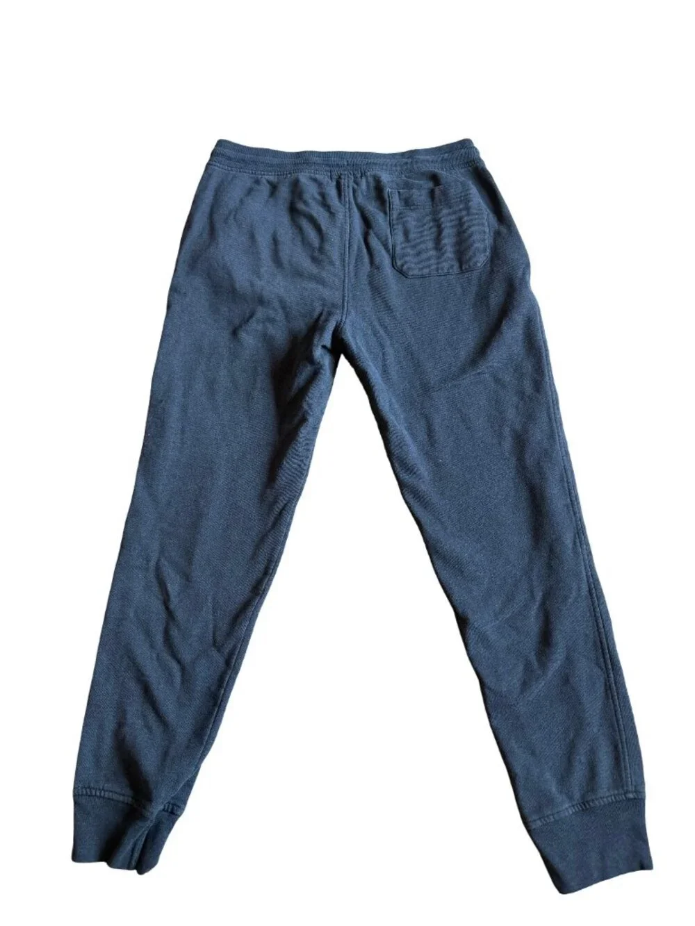 J. Crew Jeans Navy Blue Jogger Sweatpants Drawstring Waist Athleisure Size Large